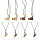 thumbnail image 4 of 4pcs mini collar de diseño de tambor africano colgante personalizado collar decorativo, 4 of 5