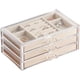 thumbnail image 1 of Acrylic Jewelry Organizer Box with 3 Drawers, Clear Jewelry Boxes for Women Earring Rings Bangle Bracelet and Necklace Holder Storage Velvet Jewelry D, 1 of 4