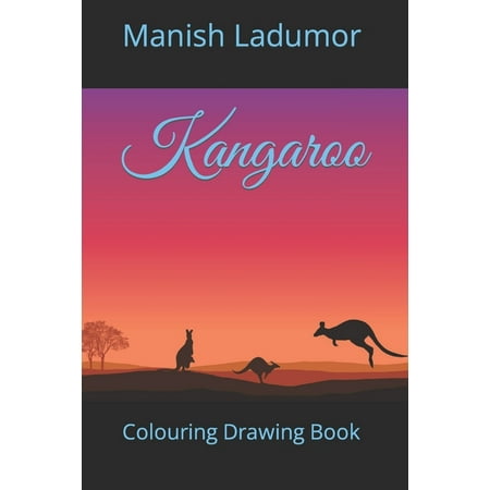 Kangaroo: Colouring Drawing Book (Paperback)