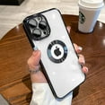 thumbnail image 3 of for iPhone 11 Case with Camera Lens Protector, Logo View for Women Men, Soft Slim Phone Cases for iPhone 11 Clear Ultrathin Back Cover (for iPhone 11,Black), 3 of 13