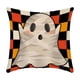 thumbnail image 2 of Funda de almohada de fantasma de Halloween | Funda de cojín decorativa para sofá y cama | Funda de almohada polar para decoración de temporada | Funda de cojín cuadrada de 45x45 cm, 2 of 6