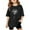 Black_004, variant on Bmisegm Cute Tops For Children Kids Girls Short Sleeve T-Shirts Kids Summer Oversized Tops Casual Crewneck Basic Tees Comfortable Everyday Wear Girls Tops 13-14 160