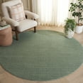 thumbnail image 2 of SAFAVIEH Selena Ermintrude Geometric Area Rug, Green, 6'7" x 6'7" Round, 2 of 10
