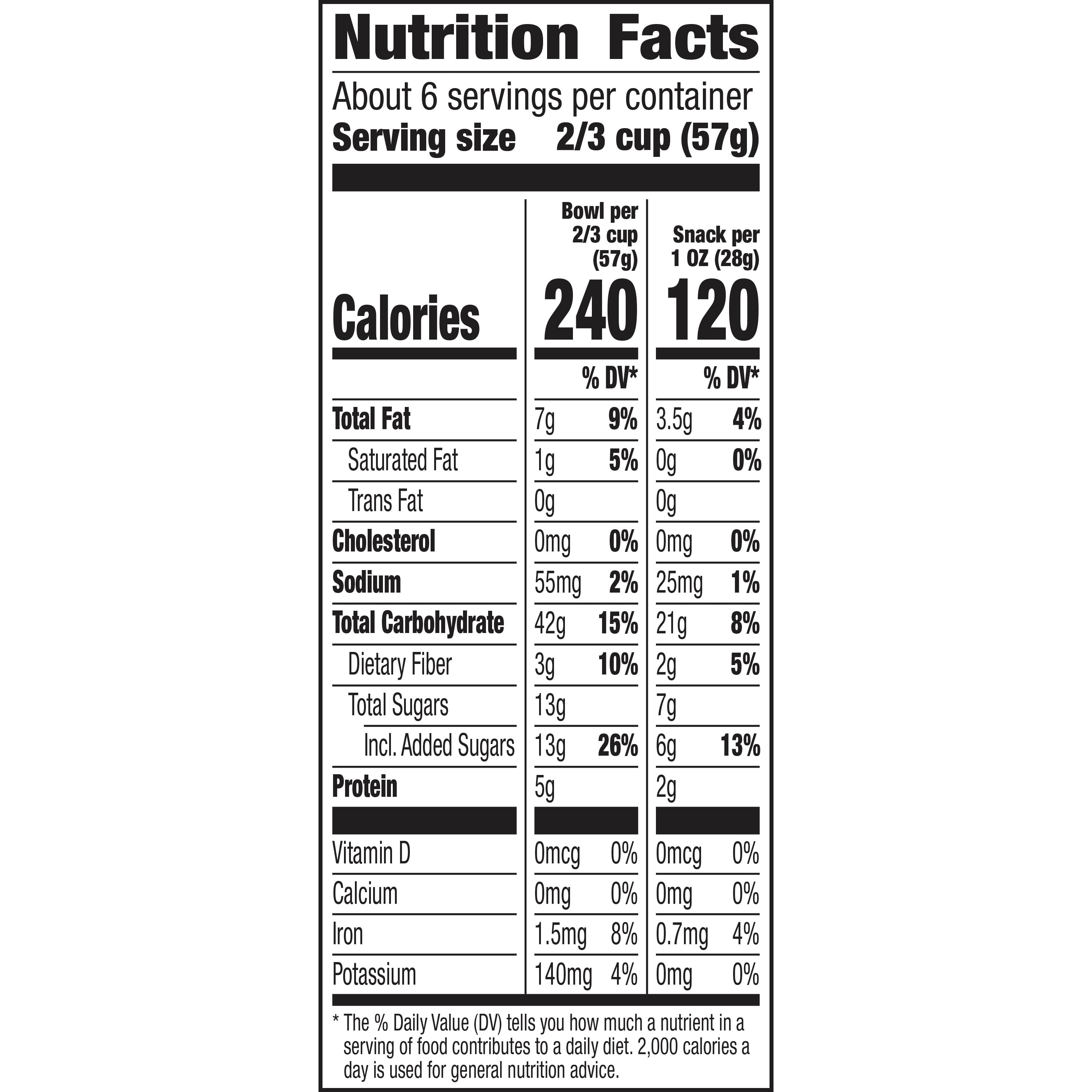 Cascadian Farm Organic Granola, French Vanilla Almond Cereal, 13 oz