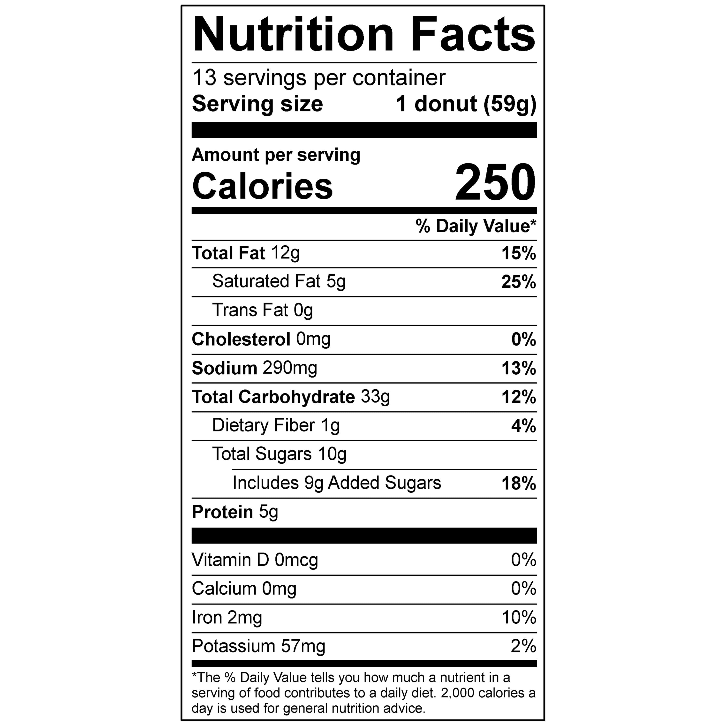 Freshness Guaranteed Baker's Dozen Sugar Topped Donuts, 27 oz, 13 Count