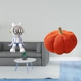 thumbnail image 2 of Figura de escritorio,Estante con estatua de astronauta para decoración de oficina y hogar,Almohadas de calabaza de Halloween,Almohadas de calabaza de Halloween Decoración del hogar, 2 of 8