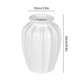 thumbnail image 3 of Vacemry Under $5 Large Decorative Vase, Imitation Ceramic Flower Display, Home Centerpiece for Living Room, Dining Table, Shelf, Dry and Fresh Flower Arrangement, Art Style Ornament, Gift, 3 of 6