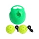 thumbnail image 3 of Entrenador de Pickleball con cordón para pelota de Pickleball, compañero de base para deportes de interior verde, 3 of 9