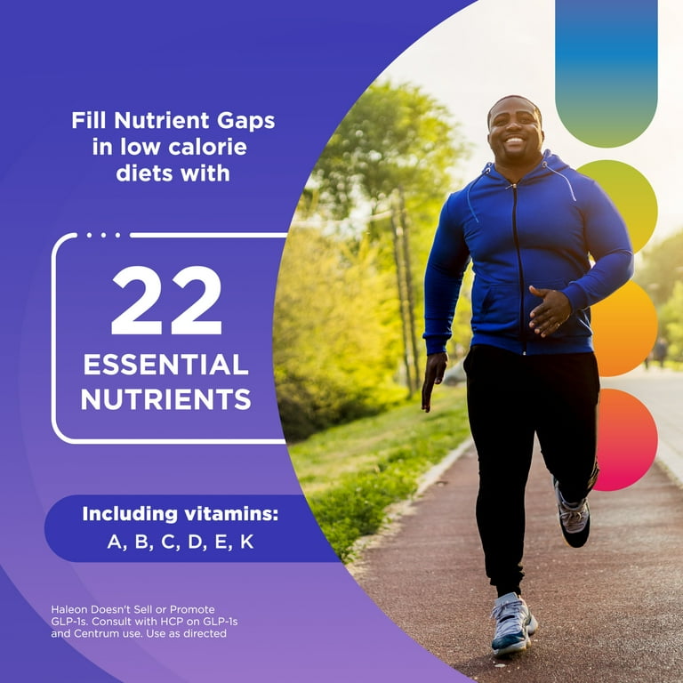 replenish glp-1 Centrum Nutrient Replenish Glp-1 Nutrition Support Multivitamin for Whole  Body Health and Appearance