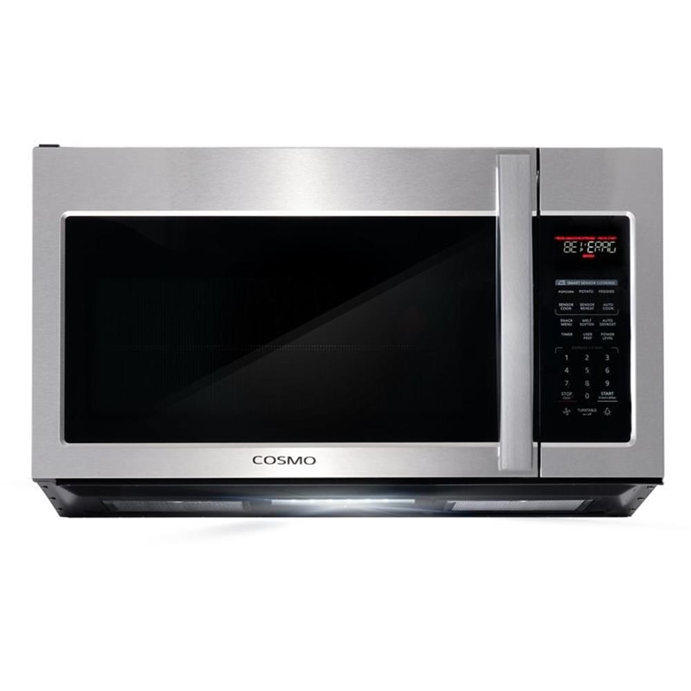Cosmo COS-EPGR304 30 in. 4.5 cu. ft. Gas Range & Microwave w/ Vent Fan Set