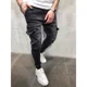 thumbnail image 3 of Pantalones Deportivos Casuales Para Hombre Strech Jeans, 3 of 8