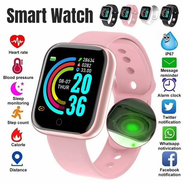 Amdohai Smart Watch Fitness Bracelet Tension artérielle Moniteur d