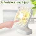 thumbnail image 7 of XGFHYJEH Desk Fan, Box Fan, Small Fan, Box Fans for Home, Desk Fans under $15.00, Small Box Fan, Portable Personal Quiet Electric Fan for Home, Plastic, 7 of 7