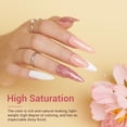 thumbnail image 4 of Azurebeauty 4-Color Glitter & Soft Pink Dip Powder Nail Kit, with Base Coat, Top Coat & Activator for French Manicure, All Seasons DIY & Salon, 4 of 9
