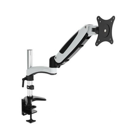 Amer HYDRA1A Mounting Arm for Monitor, Curved Screen Display, Display Screen - Textured White, Space Gray - 1 Display(s) Supported - 17" to 32" Screen Support - 19.84 lb Load Capacity - 100 x 100, ...