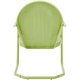 thumbnail image 5 of Crosley Furniture CO1001A-KL Griffith Retro Metal Outdoor Chair, Key Lime & CO1011A-KL Griffith Retro Metal Outdoor Side Table, Key Lime, 5 of 18