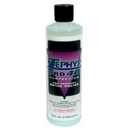 Zephyr PRO-40008 Pro-40 Perfection, The Perfect Metal Polish - 8 fl. oz.