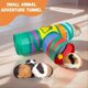 thumbnail image 5 of 2PCS Hamster Toys Rat Tunnel Guinea Pig Tunnel Small Animal Toys, 5 of 5
