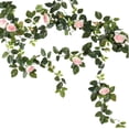 thumbnail image 3 of Enredaderas de Rosas Artificiales perfecl Guirnalda de flores claro, 3 of 8