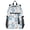 Adorable Gorillas Flower Leaf, variant on 14" Laptop Backpack Waterproof Airline Approved Stylish Casual Daypack for Travel Business College Work, Adorable Demon and Ice Cream