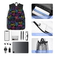 thumbnail image 4 of Balery Graffiti Art Mochila para Mujeres y Hombres, Mochila Ligera Casual para Viajes, Mochila Clásica Básica para la Universidad, 4 of 6