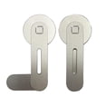 thumbnail image 4 of Soporte ajustable para teléfono celular plateado, clip de montaje lateral para computadora portátil, 4 of 5