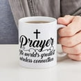 thumbnail image 4 of CafePress - Prayer - 11 oz Ceramic Mug - Novelty Coffee Tea Cup, 4 of 4