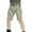 Khaki, variant on JIUKE Mens Cargo Shorts Elastic Waisted Outdoor Hiking Shorts Fitted Lightweight Quick Dry Summer Shorts