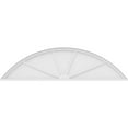 thumbnail image 3 of Ekena Millwork 74"W x 19-1/2"H x 2"P Segment Arch 4 Spoke Architectural Grade PVC Pediment, 3 of 7