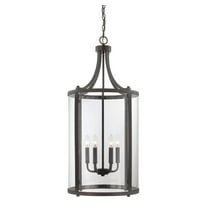 Penrose 6-Light Pendant in English Bronze