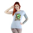 thumbnail image 4 of DC Bombshells Womens Poison Ivy Badge Heather T-Shirt, 4 of 7
