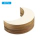 thumbnail image 3 of Uxcell 5"x2" Luna de Madera, Paquete de 20 Cortes de Madera en Blanco para Manualidades, Piezas de Madera Natural, 3 of 5
