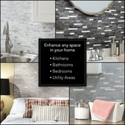 Aspect Peel and Stick Collage Tile in Ocean Corridor (15 Sq Ft Kit)