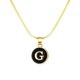 thumbnail image 1 of 26 Collar Inicial Forma Redonda 26 Alfabeto Cadena Collar A Z 26 Alfabeto Inicial Collares de Oro para Mujeres Niñas, 1 of 3