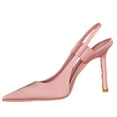 thumbnail image 2 of Bixock Casual Sandals for Women,Womens High Heels Closed Pointed Toe Ankle Strap Pumps Vintage D'Orsay Dress Party Shoes, 2 of 5