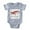 Heather Gray, variant on - Plays With Lizards ... - Cute Infant Baby Football Bodysuit