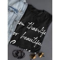 thumbnail image 3 of For Beautiful Sunrises Thankful  Women T-Shirt, Female x-Large, 3 of 4