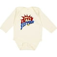 thumbnail image 3 of Inktastic Little Sister Superhero Girls Long Sleeve Baby Bodysuit, 3 of 5