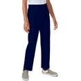 thumbnail image 5 of Classroom School Uniforms Adult Stretch Low Rise Pant 51074Z, 7/8, Dark Navy, 5 of 7