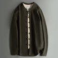 thumbnail image 2 of Chemise à Manches Longues en Lin Mélangé pour Hommes, Mode Vacances - Polyester (M-XXXXXL), 2 of 3