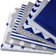 thumbnail image 3 of Elegante tela acolchada para decoración del hogar, tela de algodón con 7 patrones y variaciones de color, ideal para artículos de costura y álbumes de recortes, paquete de cuartos de tela en blanco,, 3 of 6