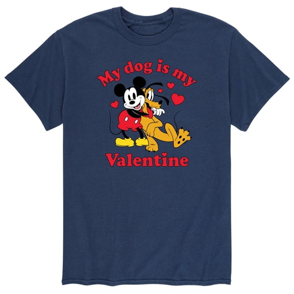 Mickey & Friends - Valentine's Day - Men's Short Sleeve Graphic T-Shirt