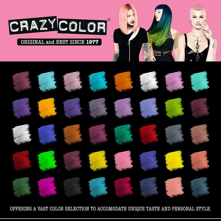 Crazy Color Crazy Color Salon Pro Semi Permanent Hair Color - 51 Bordeaux ,  5.07 oz Hair Color 