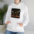 thumbnail image 7 of Let's Chill Hoodie - Astronauts in Space Unisex Hooded Sweatshirt, 7 of 7