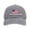 Grey, variant on National Flag Print Baseball Cap, Adjustable Unisex Sports Sun Hat for Fan Game Outdoor Daily Wear