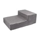 thumbnail image 1 of Escaleras para perros con escalones, rampa para mascotas de 2 escalones, base antideslizante, duraderas Gris, 1 of 9