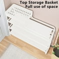 thumbnail image 5 of Taicans Shoe Rack-Shoe Organizer 4 Tier Shoe Rack for Closet Front Door Entryway Garage,Stackable Free Standing and Freely Combinable Shoe Storage,Space Saving Small Shoe Shelves, 5 of 5