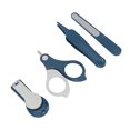 thumbnail image 4 of Newborn Nail Kit, Safe Practical Baby Manicure Kit Cute Refine  For Indoor For Kids Blue, 4 of 8