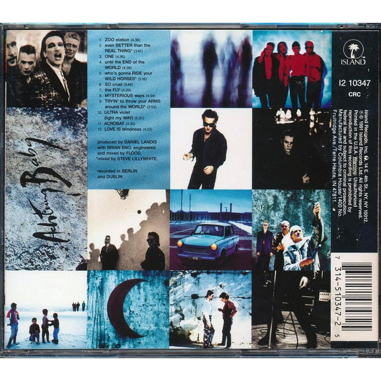 Achtung Baby U2 (CD) - Walmart.com