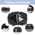 thumbnail image 4 of Bolsa deportiva deportiva para mujer con compartimento para zapatos, color negro, 4 of 6